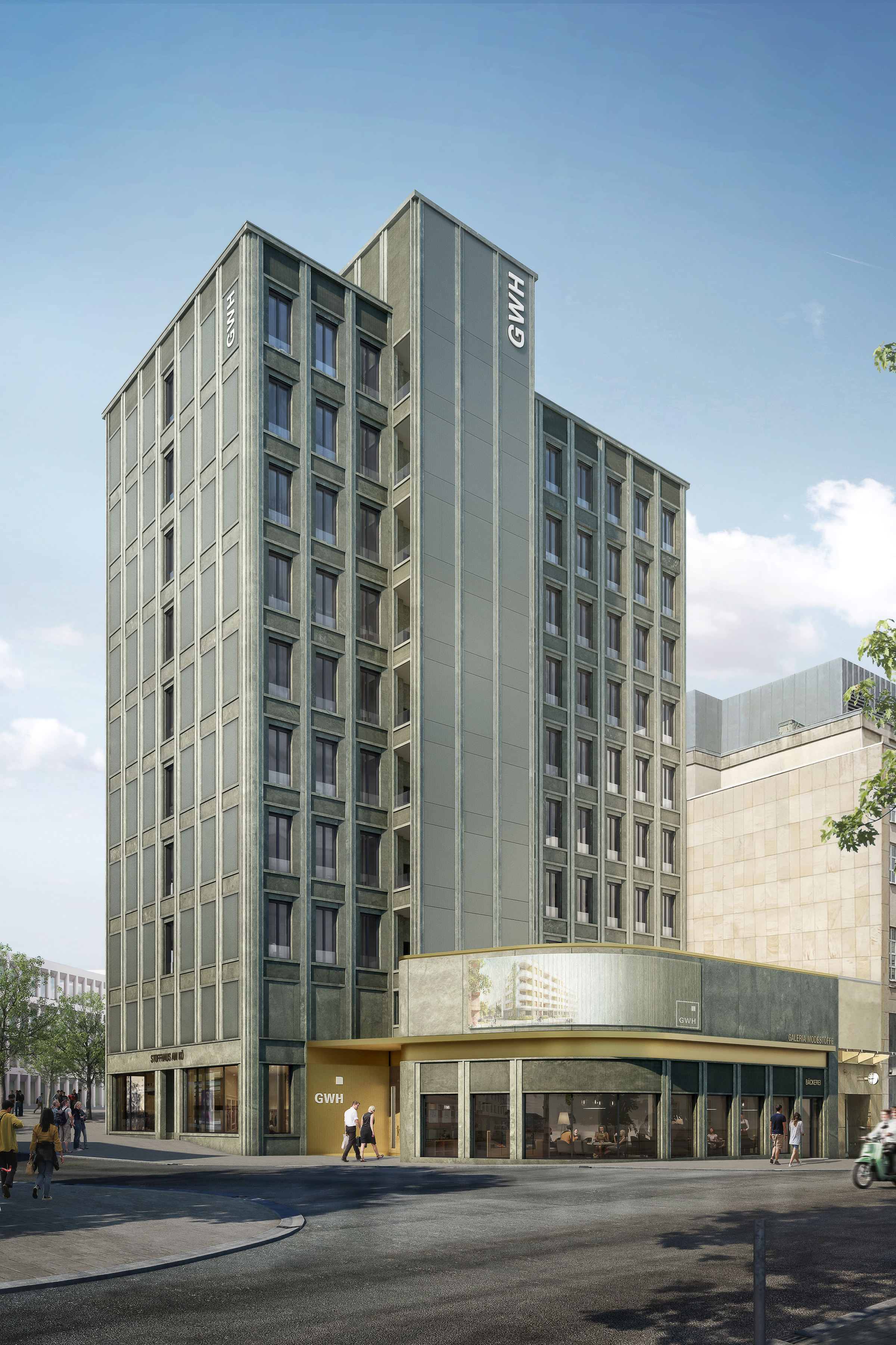 Fassadensanierung GWH Kassel