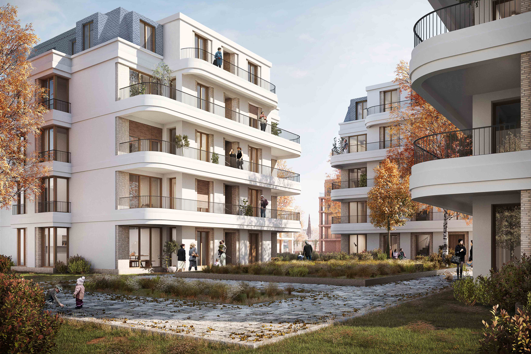 Quartier Kaiserhof, 2. BA