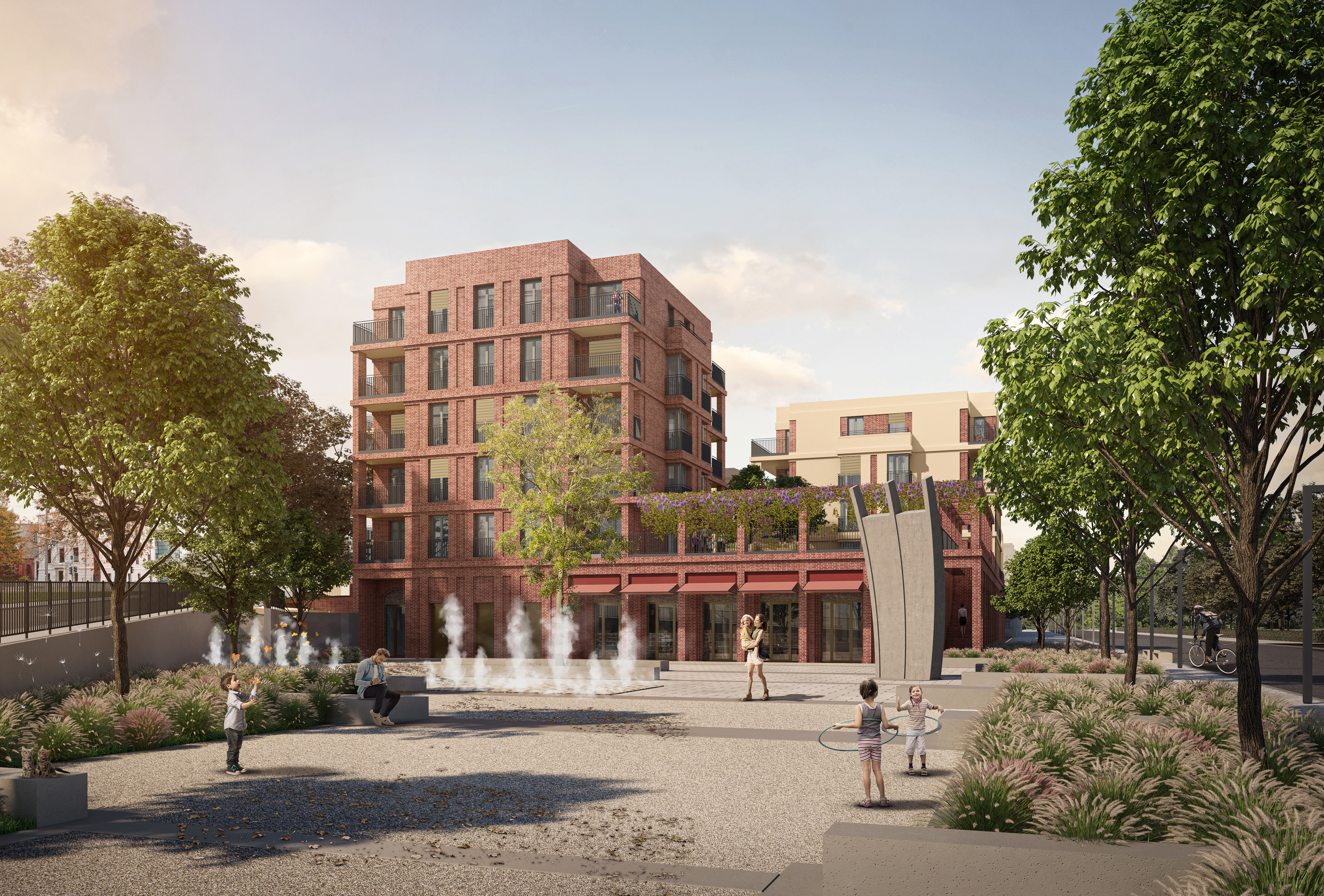 Quartier Kaiserhof, 1. BA