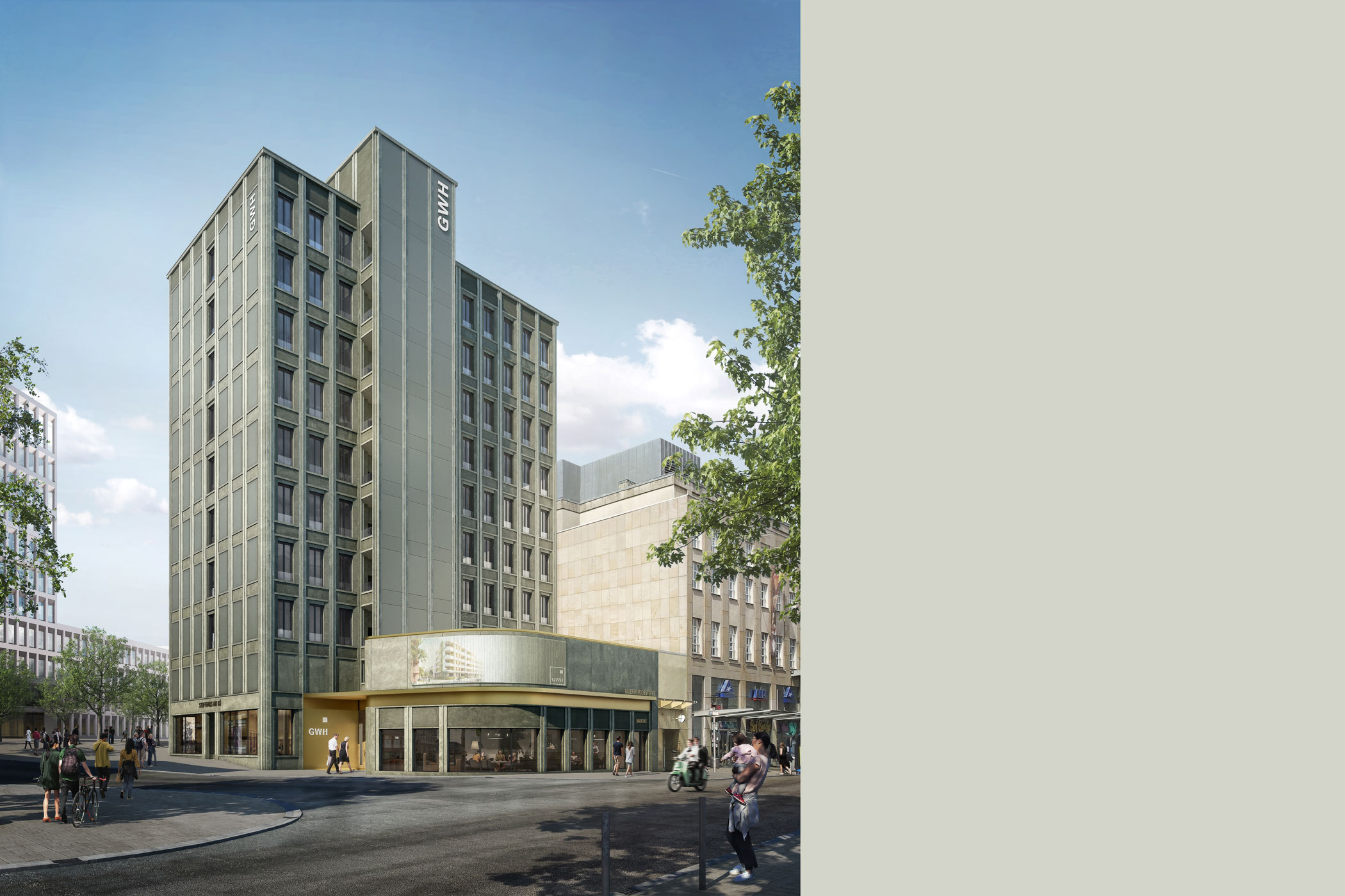 Fassadensanierung GWH Kassel